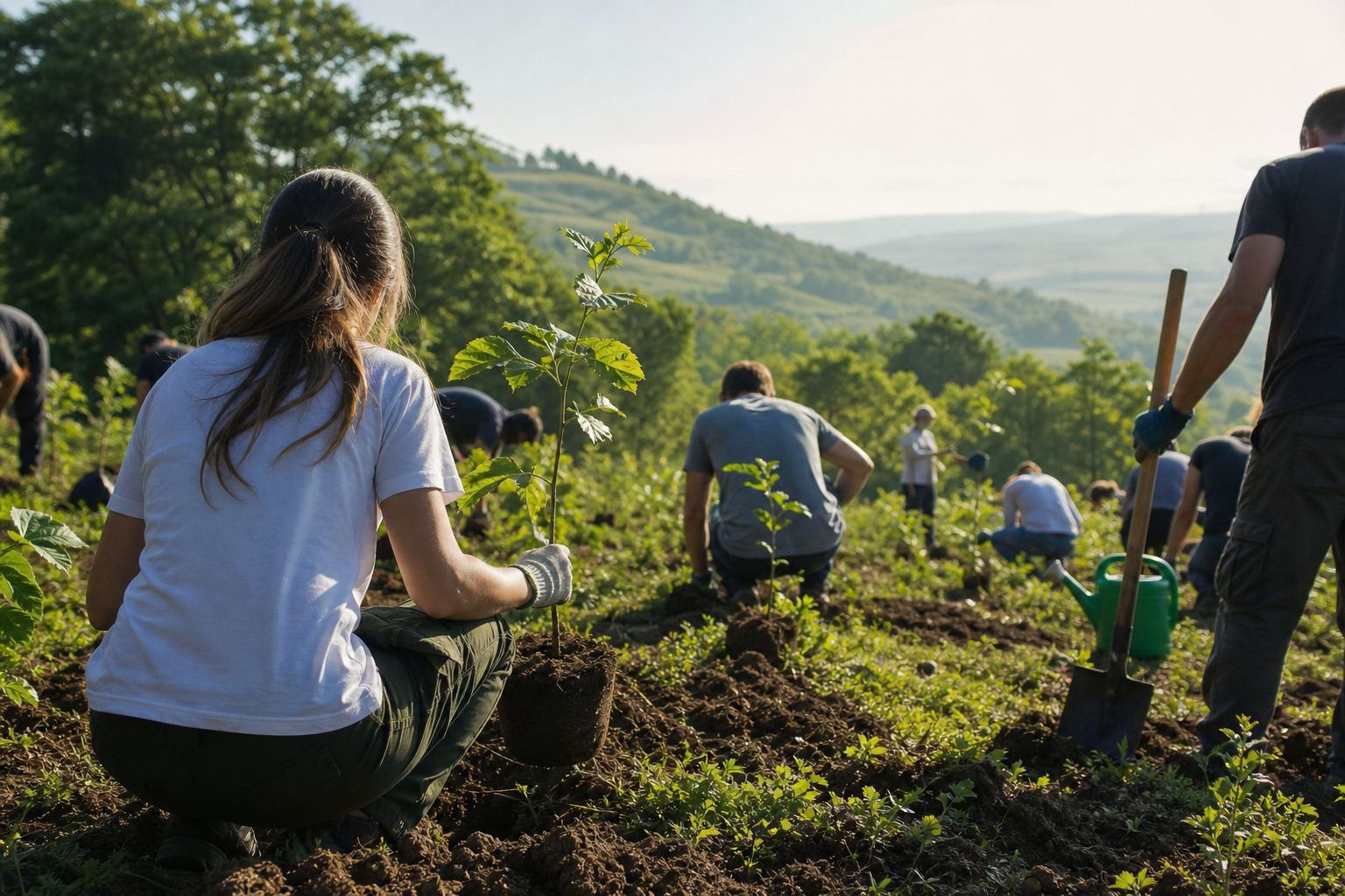 Community tree planting charity